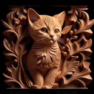 3D model st kitty (STL)